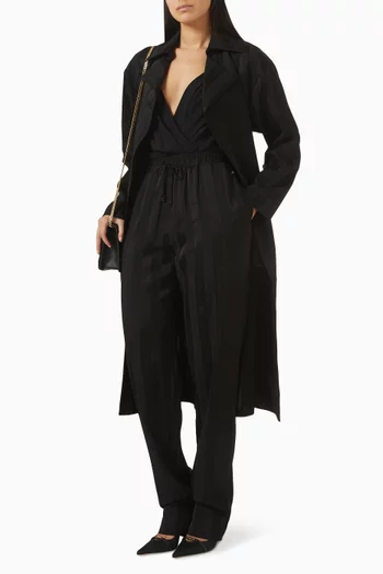 معطف ترنش بحزام ستان