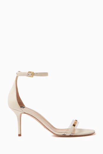 Sandals in Leather & PVC