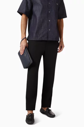 حقيبة كلاتش جلد سافيانو