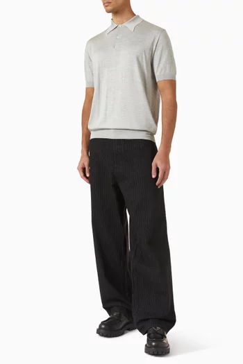 تي شيرت بولو حرير