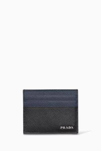 Card Holder in Saffiano Leather
