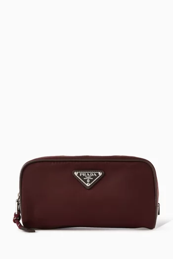 Speedrock Pouch in Re-Nylon & Leather