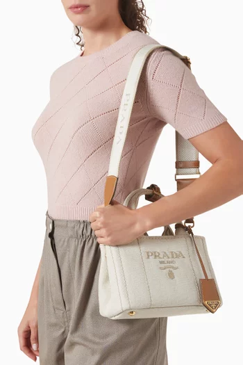 حقيبة جاردينيير ميني قنب كتان