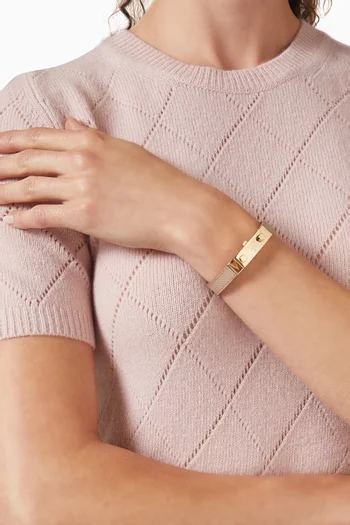 سوار بحلية بشعار الماركة جلد سافيانو