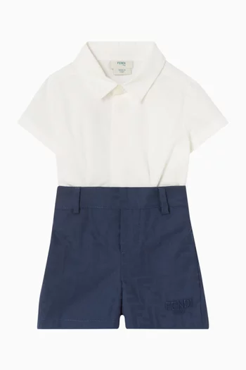 Suit Romper in Cotton