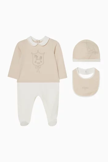 Horse Logo Set in Jersey