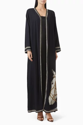 Printed Abaya