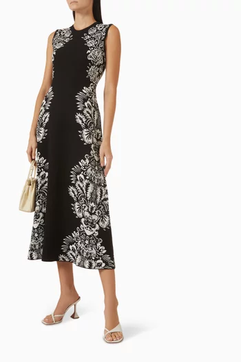 فستان ليانا مزيج فيسكوز وجاكار