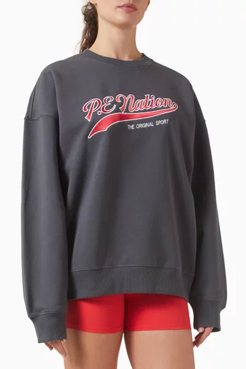 Formation Sweatshirt in Cotton