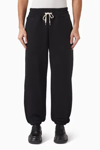 بنطال رياضي بحواف مطاطية قطن ثقيل بوزن 800 غرام لكل متر مربع