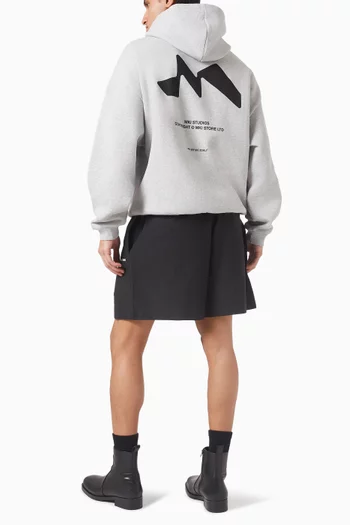MKI Silhouette Hoodie in Cotton-fleece