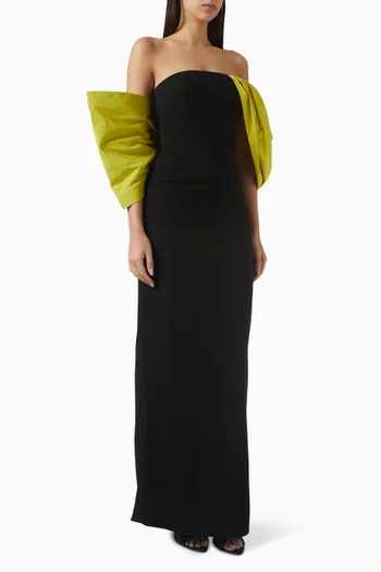 فستان سهرة باترفلاي بدرابيه