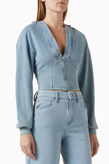 Jeanius Zip-up Hoodie