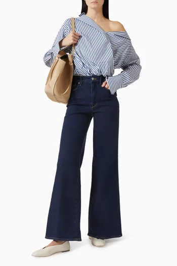 بودي سوت بأكتاف مكشوفة بوبلين