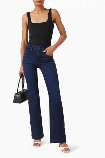 Standard Kick Flared Jeans in Denim