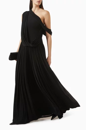 فستان ميدياس ستوكينج طويل جيرسيه