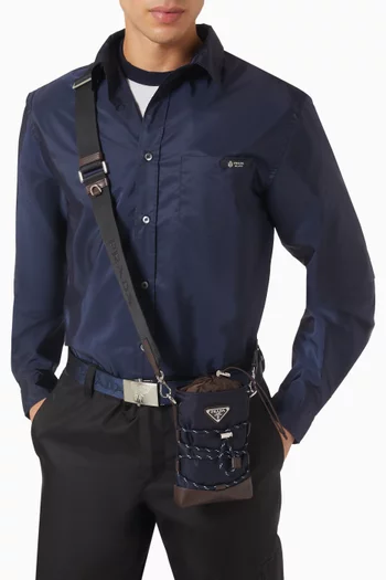 حافظة هاتف ذكي سبيد روك جلد ونايلون معاد تدويره