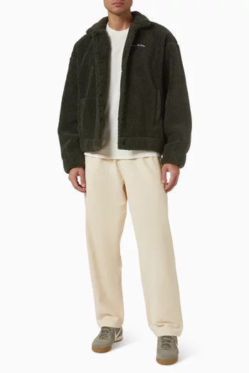 Wordmark Work Jacket in  Sherpa