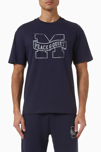 Banner T-shirt in Cotton