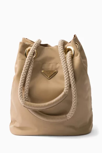 Small Mariner Bucket Bag in Re-Nylon