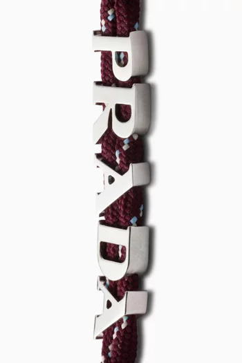 سلسلة مفاتيح سبيد روك بتصميم حبل وشعار الماركة