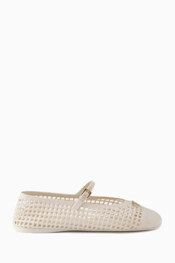 حذاء كلاسيك باليرينا كروشيه