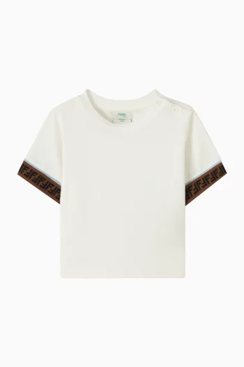 FF Logo T-shirt in Cotton