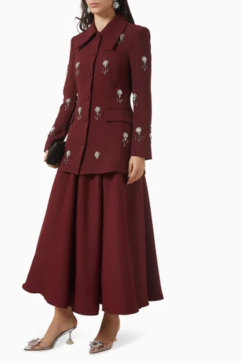 Crystal-embellished Jacket