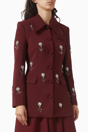 Crystal-embellished Jacket