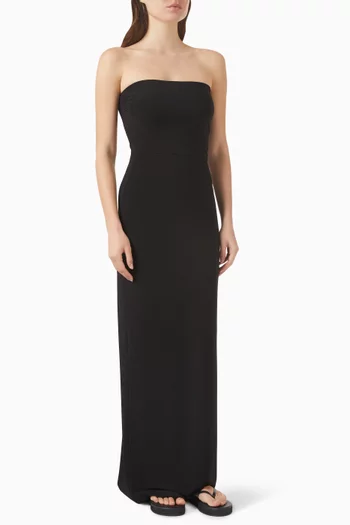 Strapless Dress in Poly Lycra