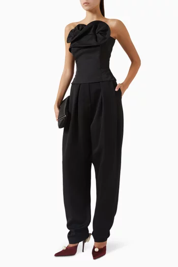 مشد بتصميم منحوت حرير وصوف