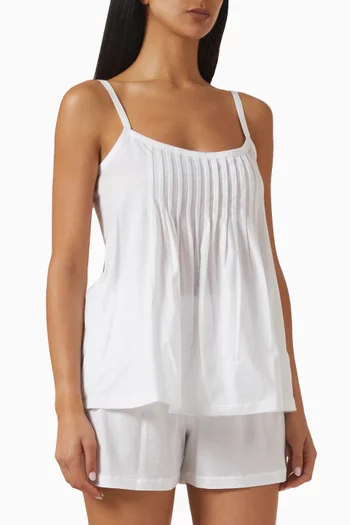 طقم بيجاما بلوزة وشورت