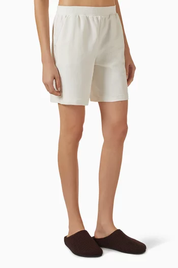 Elastic-waist Shorts