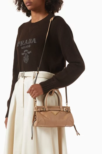 Mini Bonnie Shoulder Bag in Leather