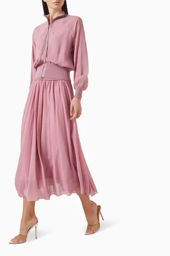 Flared Skirt in Georgette