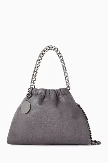 Mini Falabella Drawstring Bag in Eco Shaggy Deer