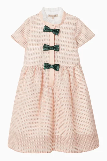 فستان متوسط الطول بنمط قميص