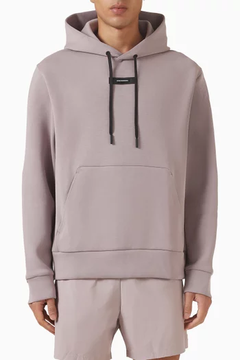Focus Tech Hoodie in Cotton-blend