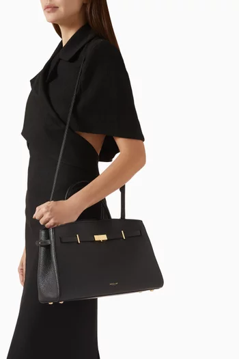 The Mini Hudson Tote Bag in Leather