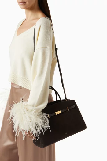 حقيبة هدسون متوسطة بيد علوية شمواه