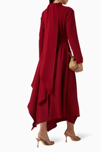 Eliza Belted Maxi Dress