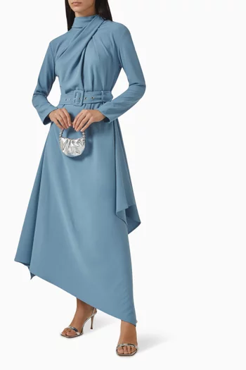 Eliza Belted Maxi Dress