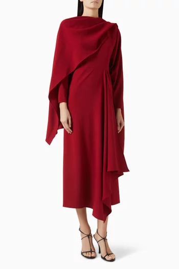 Dayna Scarf Midi Dress