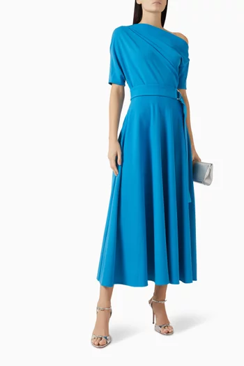 Lyra Belted Midi Dress