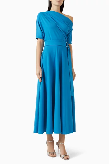 Lyra Belted Midi Dress