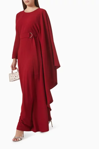 Fern Belted Maxi Dress