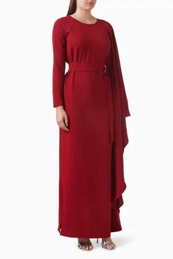 Fern Belted Maxi Dress