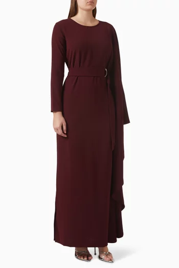 Fern Belted Maxi Dress