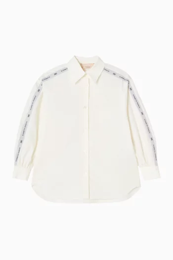 Logo-Trim Shirt