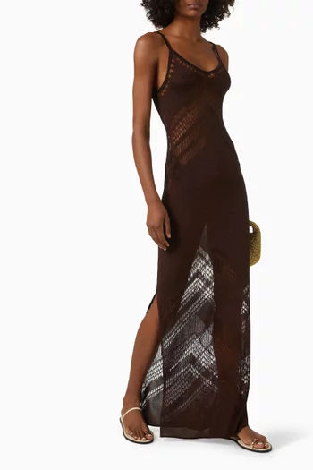 Beaulieu Maxi Dress in Knit